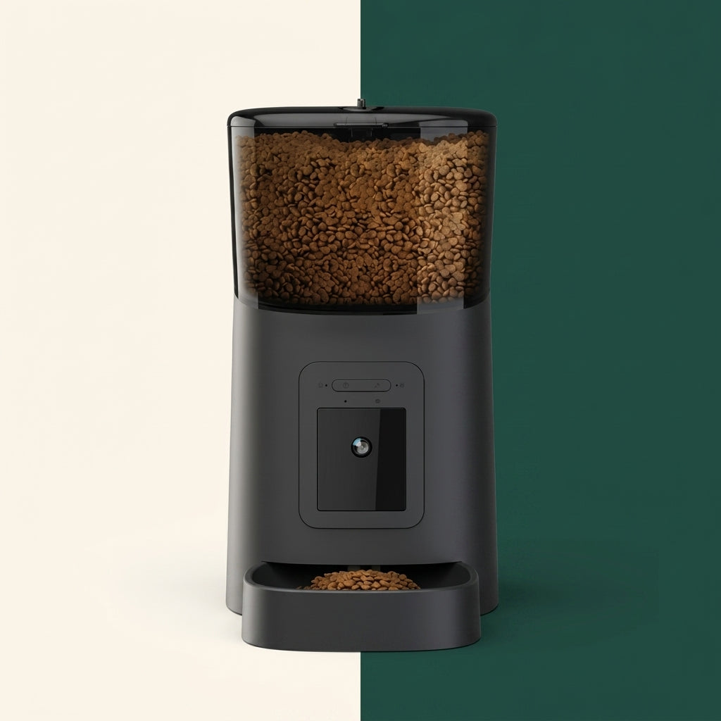 SmartFeed HD automatic pet feeder with 1080p camera